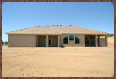 Build to suit, new custom home in Newcastle, CA, left side photo